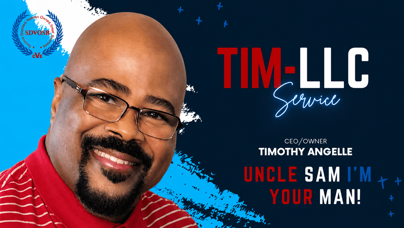 T.I.M. LLC CEO Banner — Trusted, Innovative, Mission-Ready